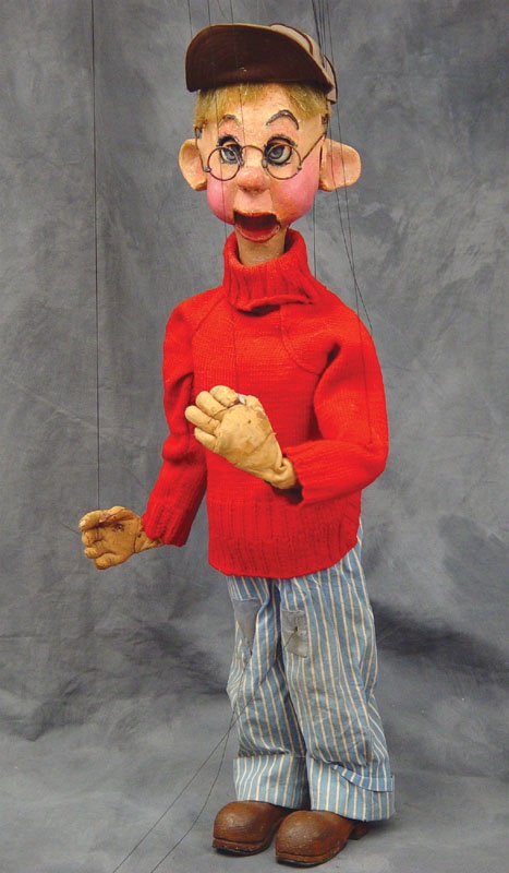 Dilly Dally Marionette from the Canadian Howdy Doody Show