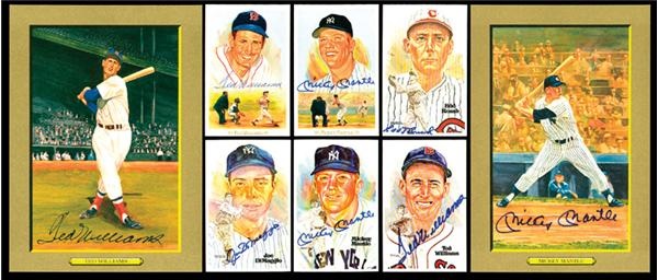 Baseball Autographs - Autographed Perez-Steele Card Collection (500+)
