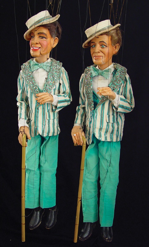 Bob Hope and Bing Crosby Hollywood on Broadway Marionettes