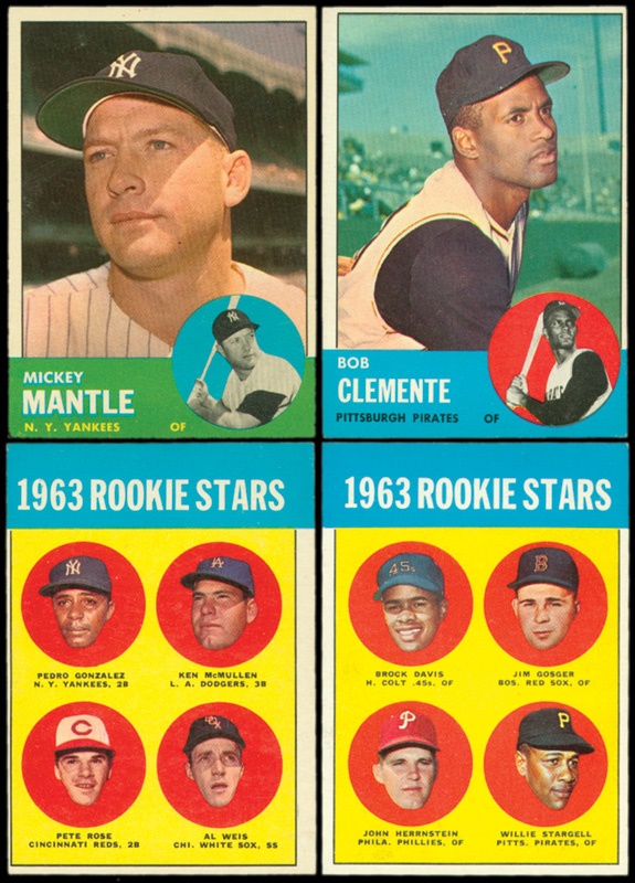 Baseball and Trading Cards - 1963 Topps Baseball Complete Set