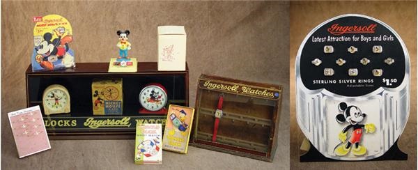 1930s-40s Walt Disney Timepiece & Display Collection  (11)