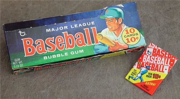 Unopened Cards - 1970 Topps Baseball Wax Box 5th, 6th, and 7th Series