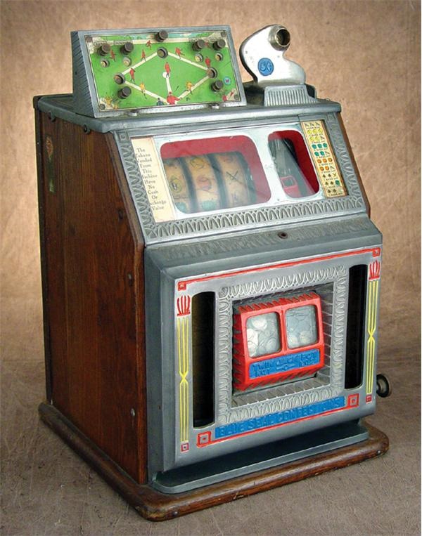 Ernie Davis - 1920's Watling Baseball Slot Machine