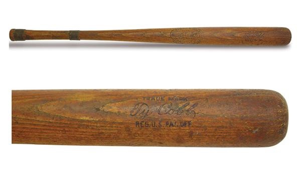 Bats - Circa 1924-28 Ty Cobb Game Used Bat (34.75”)