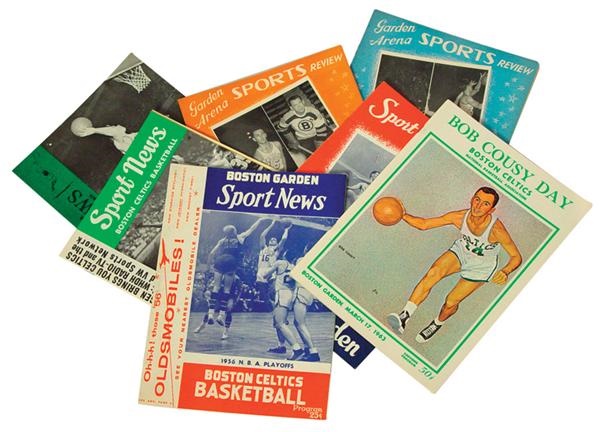 Basketball - 1940’s-60’s Boston Celtics Programs (51)