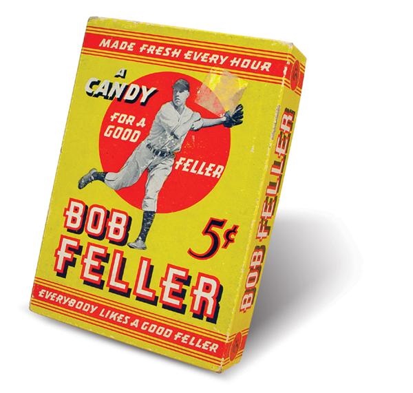 Cleveland Indians - 1940’s Bob Feller Candy Box