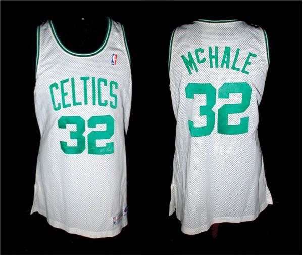 - Kevin McHale Autographed Game Worn Jersey