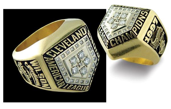 1997 Enrique Wilson World Series Ring