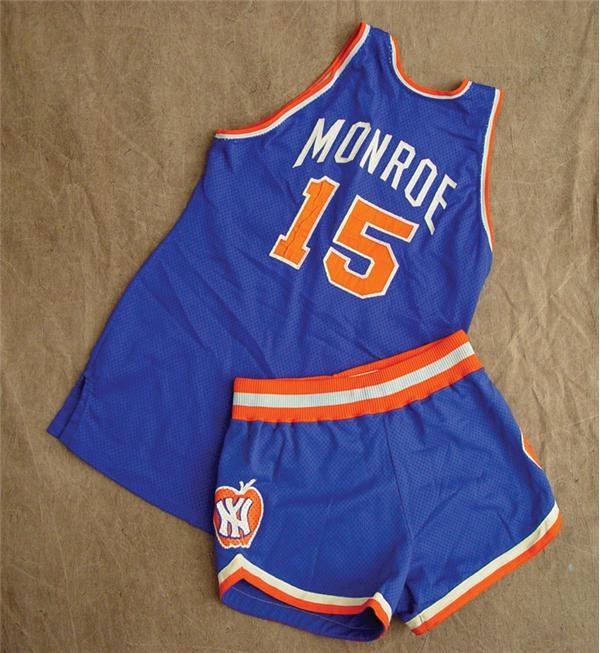 - Earl Monroe Game Worn New York Knicks Uniform