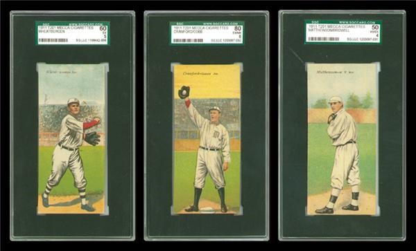 Baseball and Trading Cards - T201 Complete Set EX to EX+