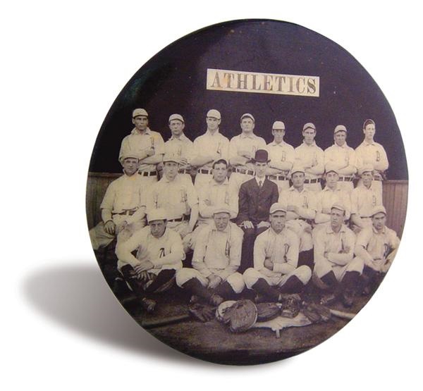 1906 Philadelphia Athletics Celluloid Pin