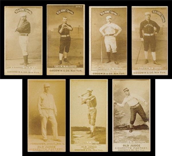 Baseball and Trading Cards - 1887 Old Judge Collection (7)