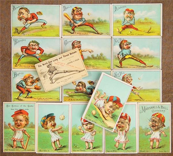Baseball and Trading Cards - 1887 Tobin Lithographs (16)