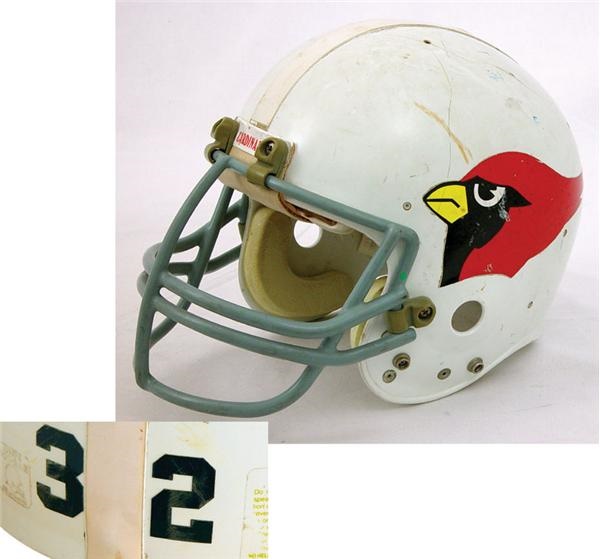 Football - 1983-84 Otis Anderson Game Worn St. Louis Cardinals Helmet
