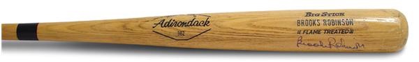 1971-77 Brooks Robinson Autographed Game Used Bat (34.5”)