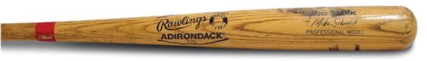 1986 Mike Schmidt Game Used Bat (35”)