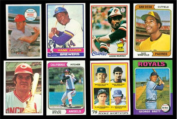 Baseball and Trading Cards - 1974-'78 Baseball Set Collection
