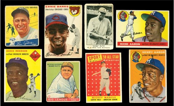 - 1930-1970's Sports Card Collection
