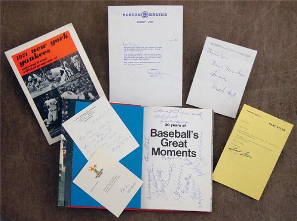 - Sports Immortals Signed Letter Collection (66)