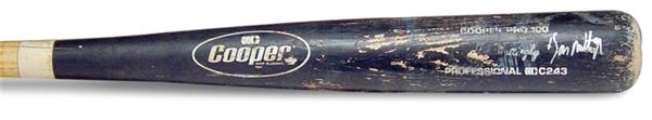 1994 Don Mattingly Autographed Game Used Bat (33.75")