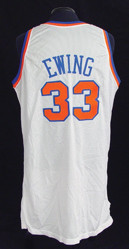 - 1991-92 Patrick Ewing Game Used Jersey