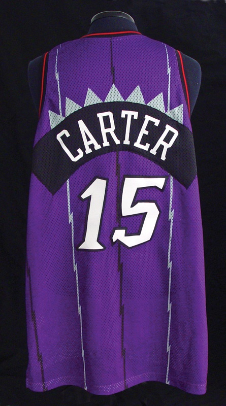 Basketball - 1998-99 Vince Carter Game Used Jersey