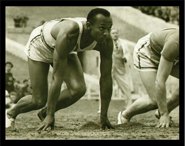 1980 Miracle on Ice & Olympics - Jesse Owens Photograph by Leni Riefenstahl (8”x10”)