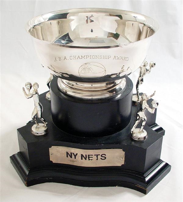 Basketball - 1976 New York Nets A.B.A. Championship Trophy
