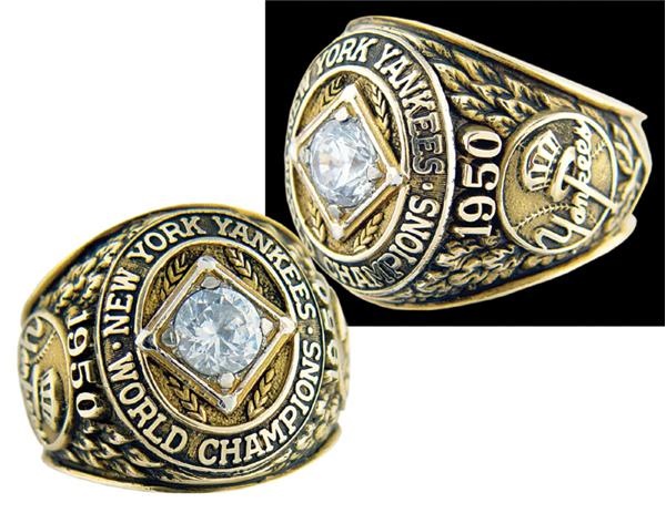 NY Yankees, Giants & Mets - 1950 New York Yankees World Series Ring