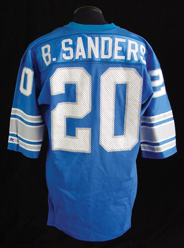- Circa 1990 Barry Sanders Game Used Jersey