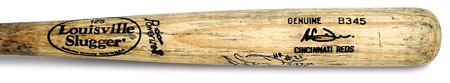 - 2002 Adam Dunn Autographed Game Used Home Run Bat (34.5")