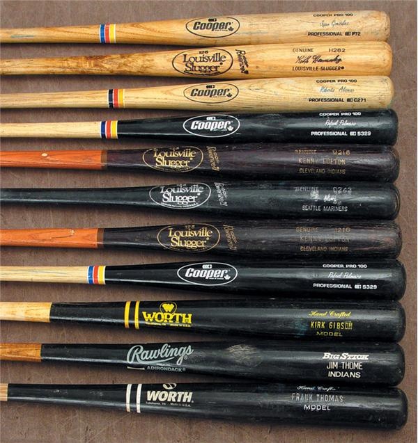 - Run of 1983-95 Game Used Bats from the Toronto Blue Jays' Clubhouse (143)