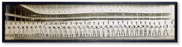 NY Yankees, Giants & Mets - 1953 New York Yankees Panorama (7x33")