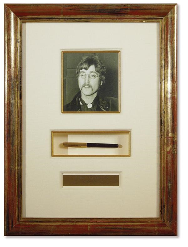 The Beatles - John Lennon Personally Owned and Used Fountain Pen