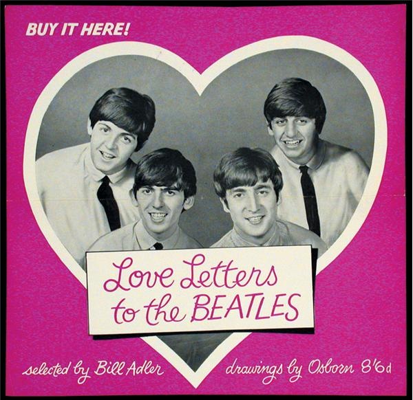 The Beatles - "Love Letters to the Beatles" In-Store Poster (11.5x12")