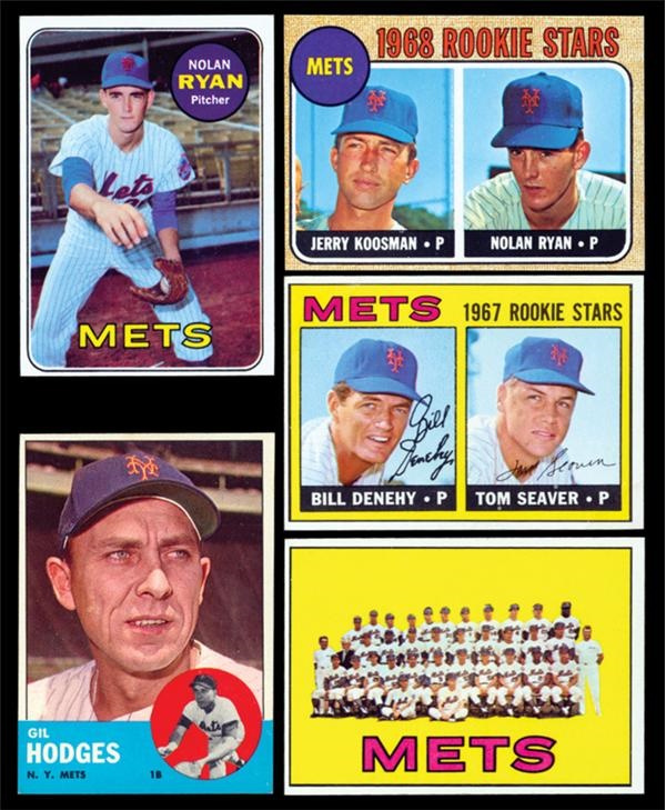 Baseball and Trading Cards - 1962-2000 New York Mets Team Sets