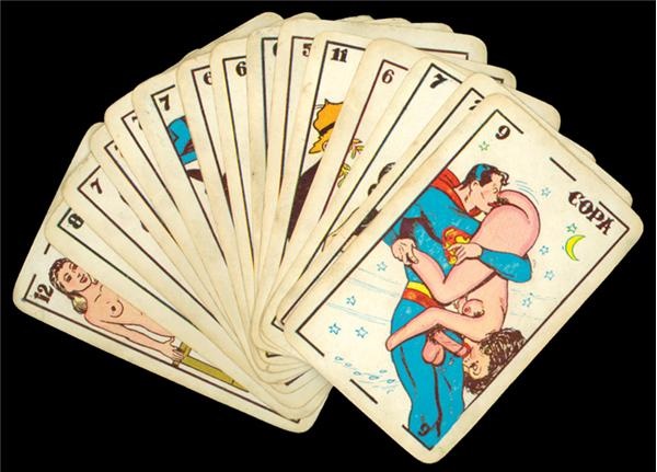 Comics - 1930s Erotic Comic Character Cards (48)