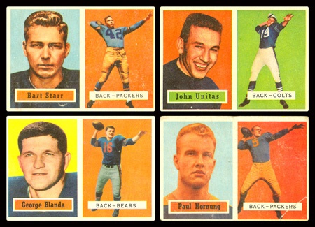 Football Cards - 1957 Topps Football Complete Set