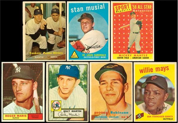Baseball and Trading Cards - 1950-1970's Baseball Card Collection