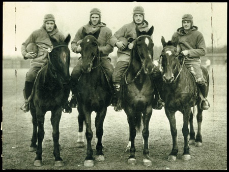 Football - 1920’s Era Four Horsemen Photo (7”x9”)