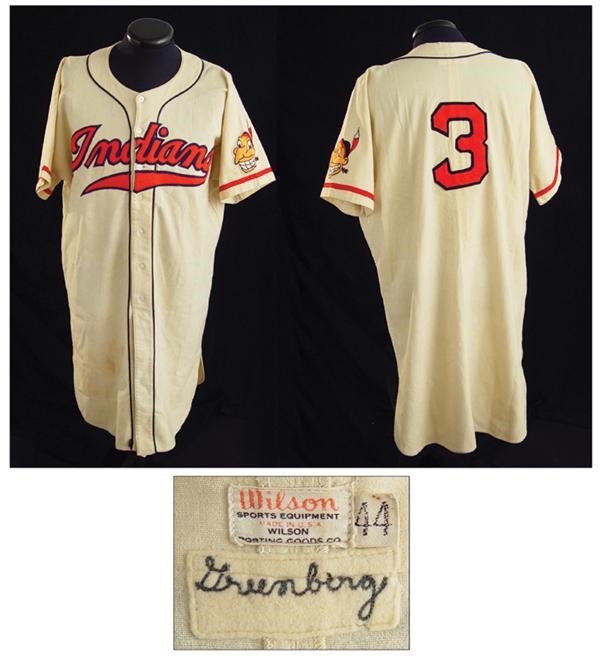 Baseball Jerseys - 1948 Hank Greenberg Game Worn Jersey
