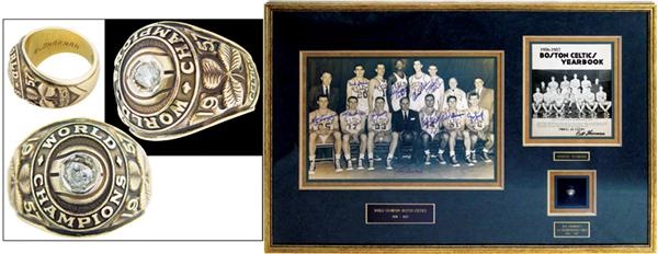 - Bill Sharman's First NBA Championship Ring