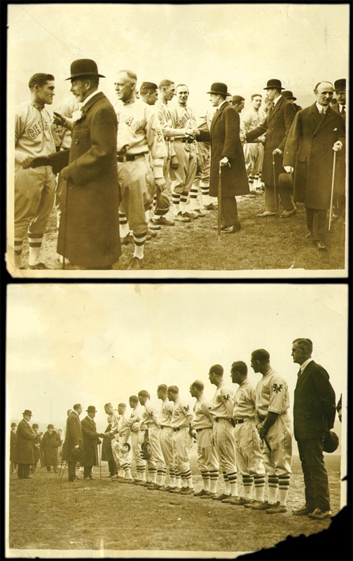 1924  Baseball Tour of England  Photographs (7)