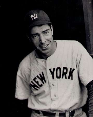 Joe DiMaggio Smiling Original Negative