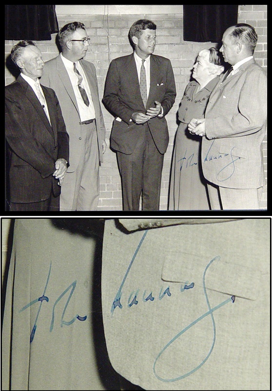 Political - Early John F. Kennedy Signed Photograph (8x10")