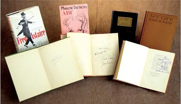Sports Autographs - Classic Hollywood Signed Books (12)