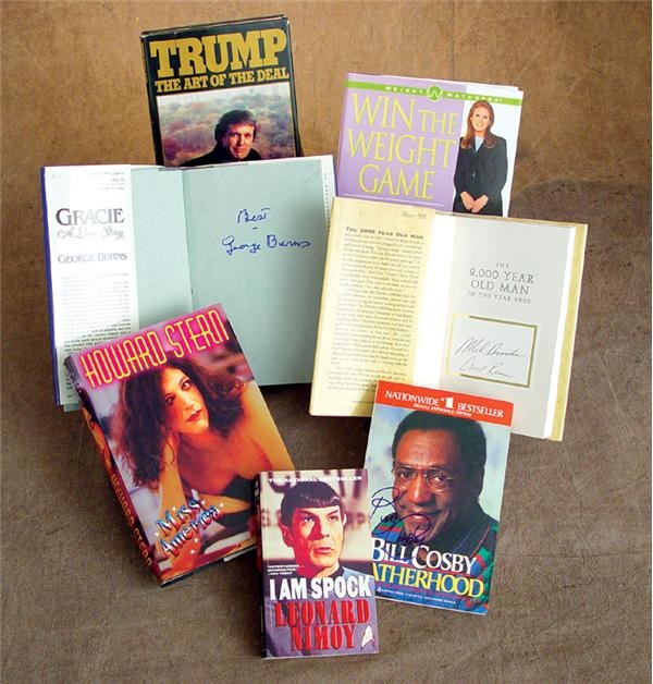 - Celebrity Signed Book Collection (27)