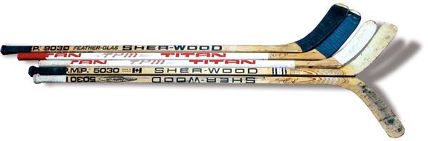 Hockey Sticks - 1980’s Superstars Game Used Stick Collection (5)