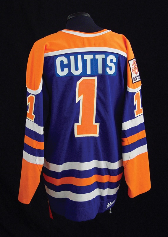 Hockey Sweaters - 1979-80 Don Cutts First Year Edmonton Oilers Game Worn Jersey