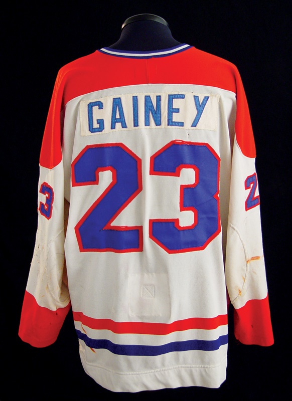 Hockey Sweaters - 1979-80 Bob Gainey Montreal Canadiens Game Worn Jersey